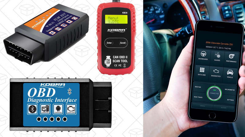 Kobra Wi-Fi OBD2 Scanner | $11 | Amazon | Promo code PP94JP7K + 20% On-Page CouponKobra Bluetooth OBD2 Scanner | $7 | Amazon | Promo code Z6KXA33D + 20% On-Page CouponKobra Corded OBD2 Scanner | $12 | Amazon | Promo code 7934LGIX + 15% On-Page Coupon